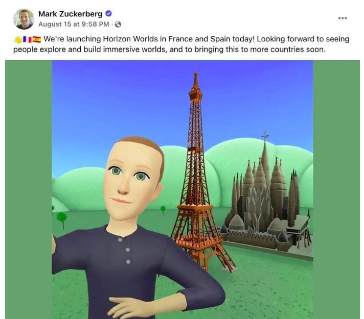 Meta'nın Avatar Grafikleri Üzerine Gelişmeler