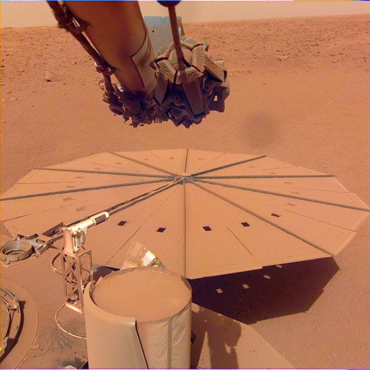 NASA'nın InSight Mars Aracı Son Selfie’sini Paylaştı