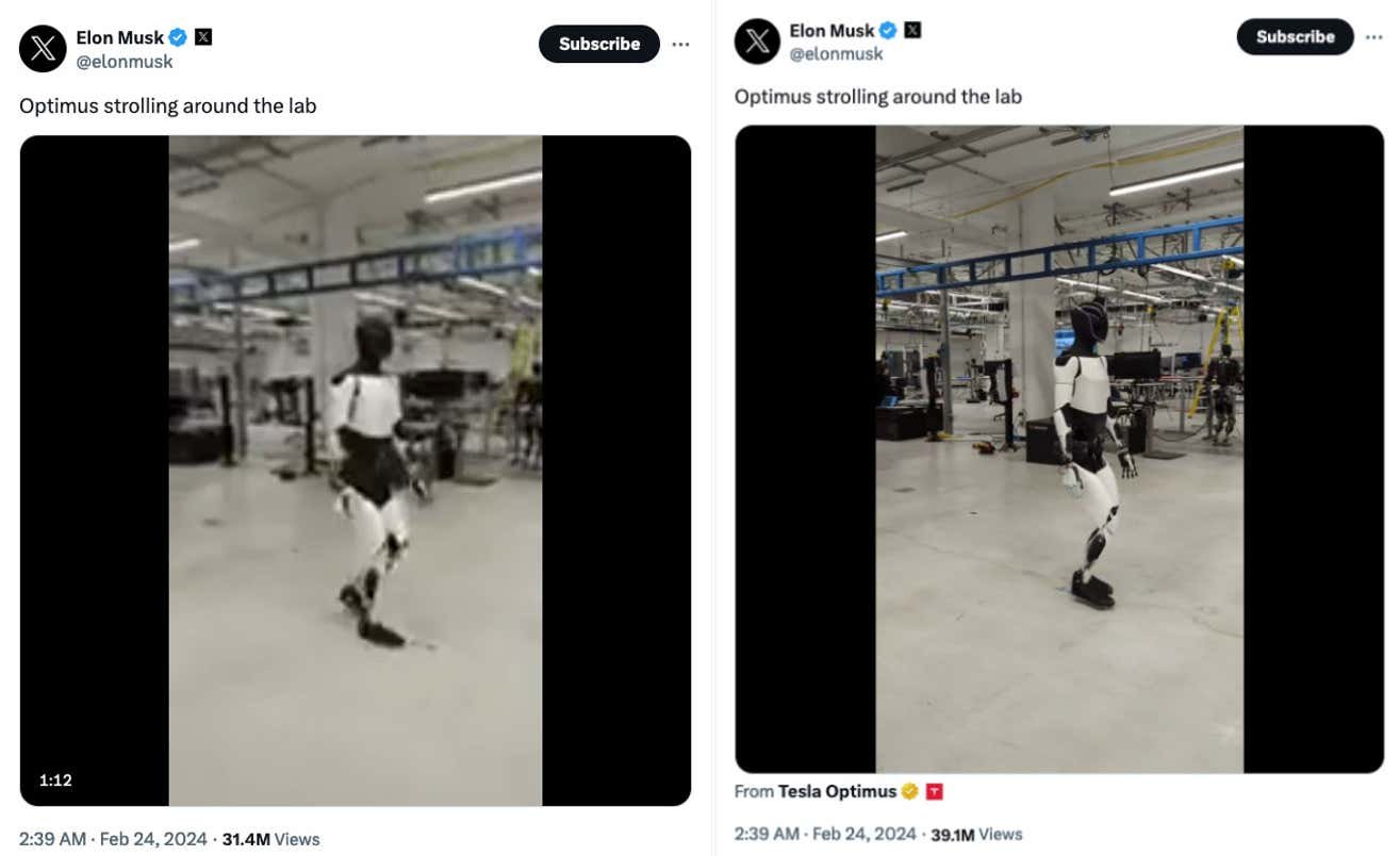 Elon Musk ve Tesla'nın Optimus Robotu