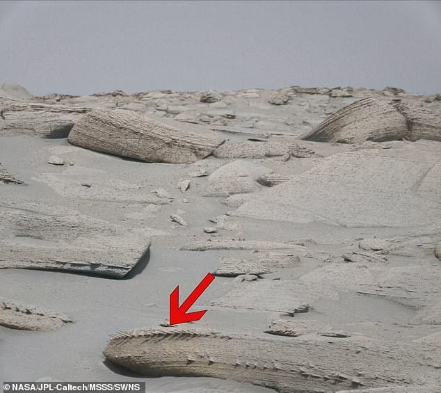 Mars'ta Garip Bir Yapı: Curiosity'nin Keşfi