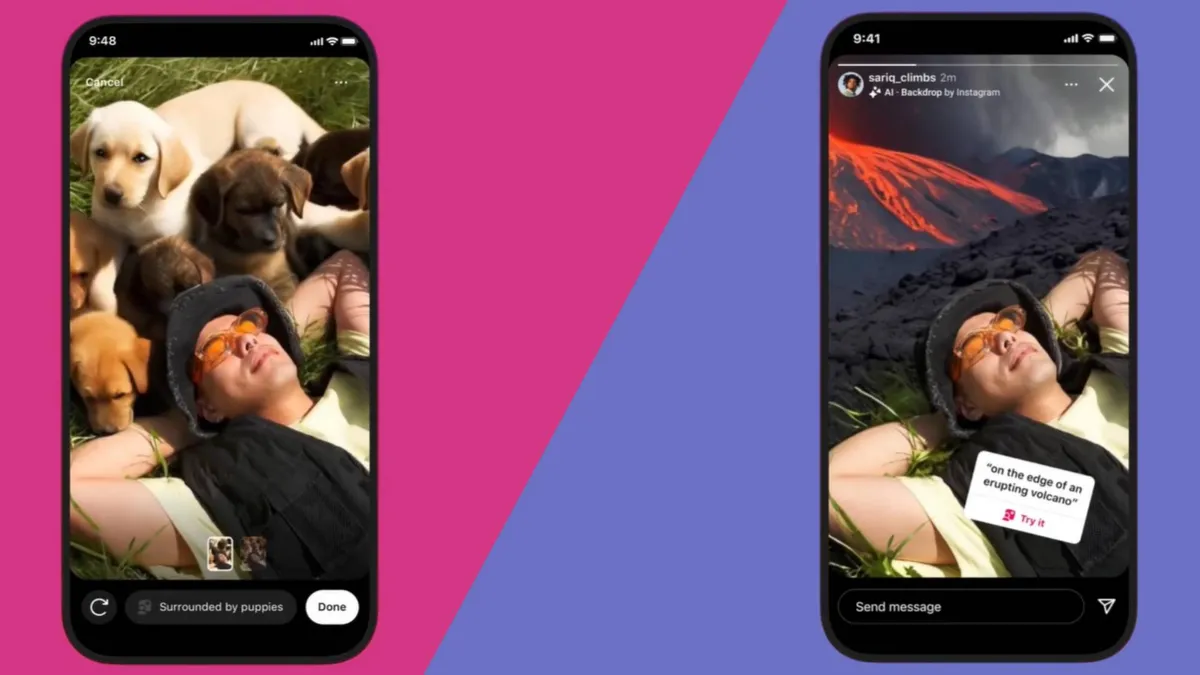 Meta'nın Yapay Zeka ile Instagram'a Yeni Özellikler Getirmesi