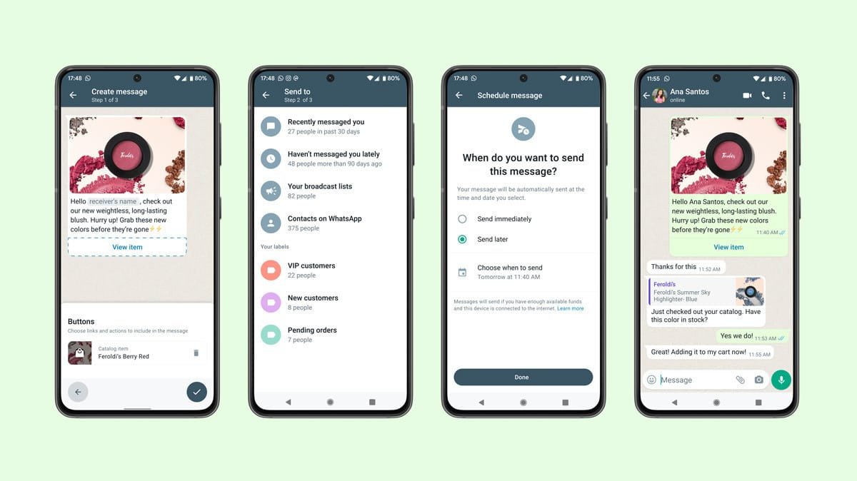 WhatsApp Business'a Yeni Özellikler ve Reklam Kolaylıkları