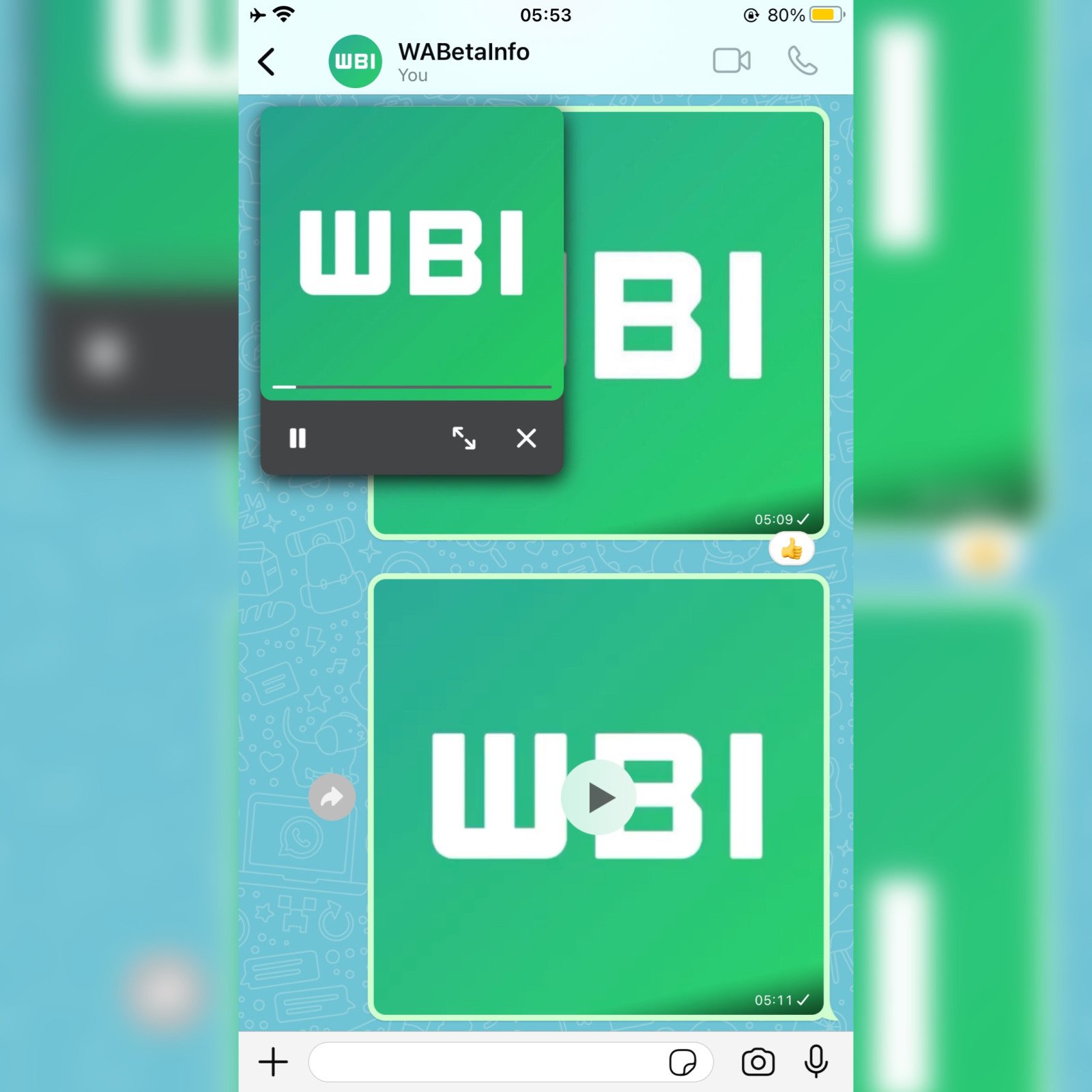 WhatsApp'ta Yeni Özellik: Video İzleme Deneyimini Geliştiren Resim İçinde Resim Modu