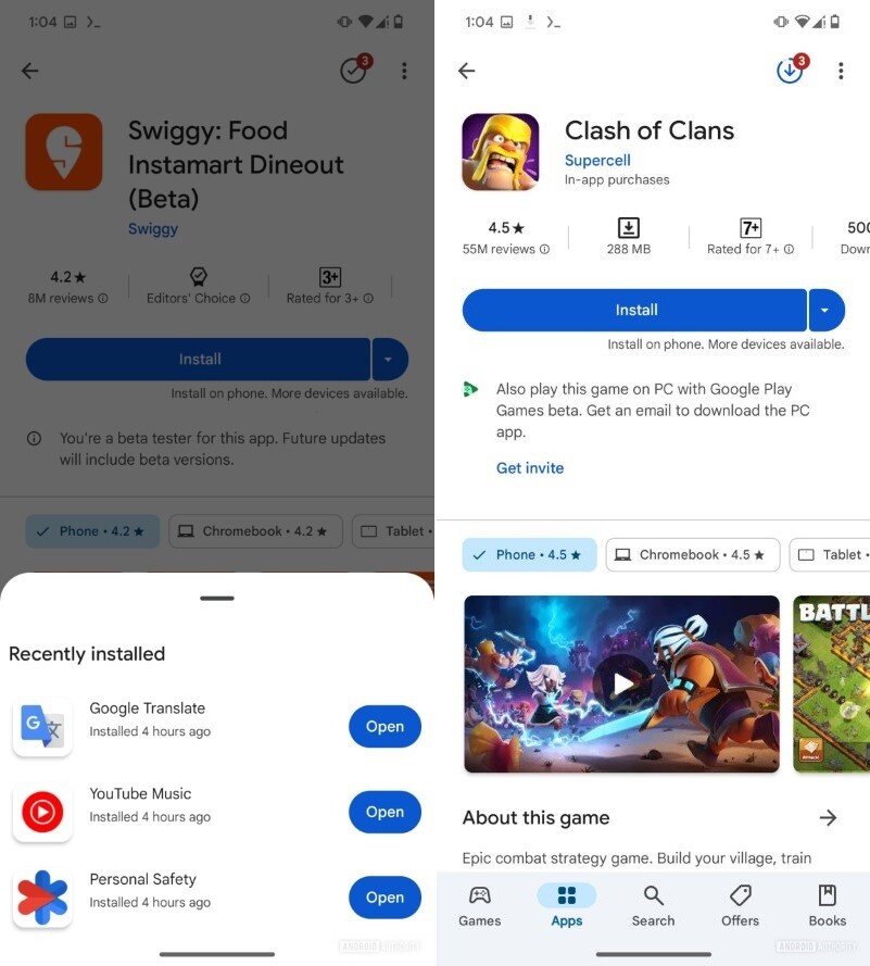 Google Play Store'a Yeni İndirme Yöneticisi Özelliği Geliyor