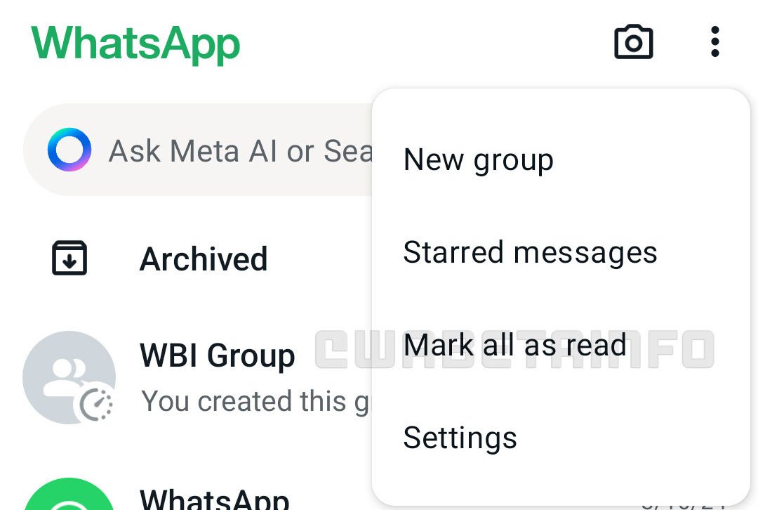 WhatsApp'tan Yeni Özellik: