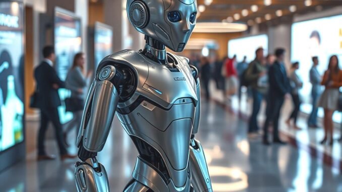 Altı Kola Sahip İnsanı Robot Tanıtıldı - MakineTamir
